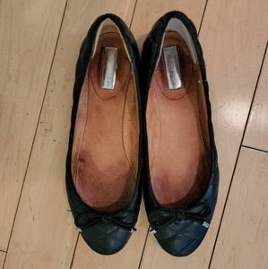 Halogen size 8M quilted ballerina flats
